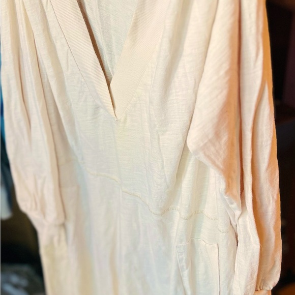 LIGHT PINK free people slouchy jumpsuit - Picture 2 of 3